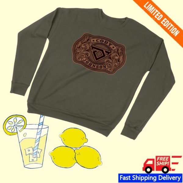 kenny Cody Johnson Merch Store Leather Buckle Sweatshirts
