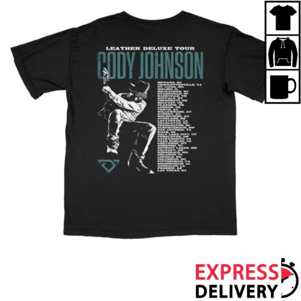 kenny Cody Johnson Merch Store Leather Deluxe Photo Tour Shirts