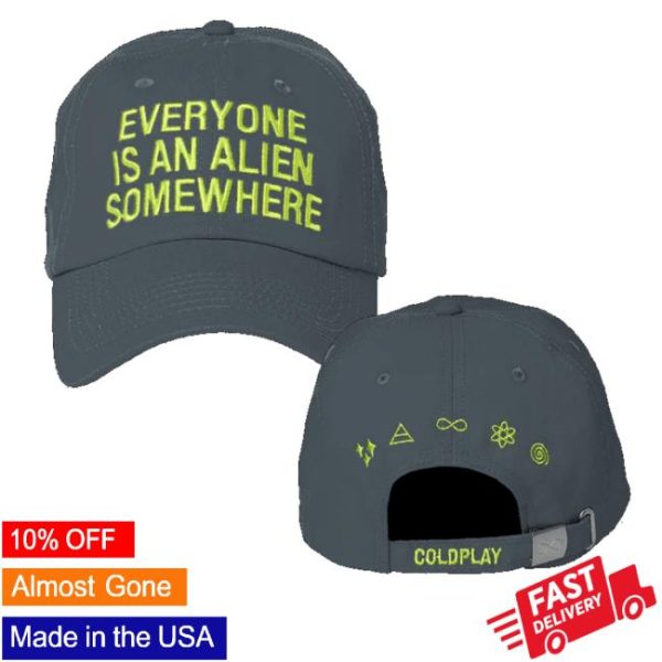 kenny Coldplay Merch Everyone Is An Alien Somewhere Hatx