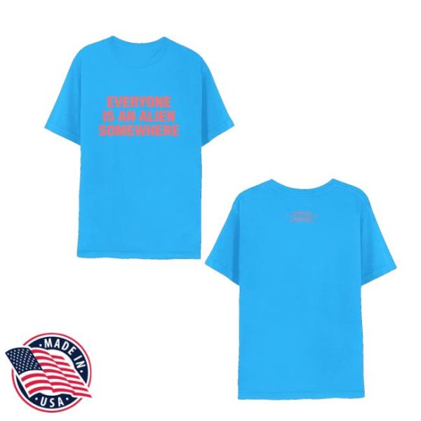 kenny Coldplay Merch Everyone Is An Alien Somewhere Tee