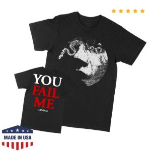 kenny Converge Cult Merch You Fail Me Redux T Shirtv kenny Converge Cult Merch You Fail Me Redux T Shirtv