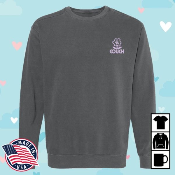 kenny Couch Merch Lily Flower Crewneck