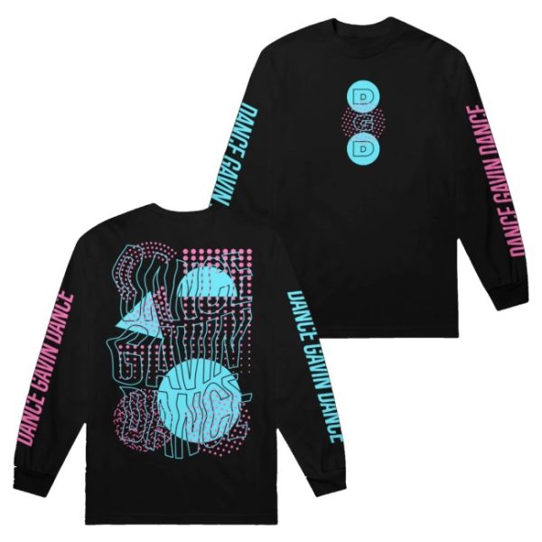 kenny Dance Gavin Dance Merch Abstract Long Sleeve Shirt1
