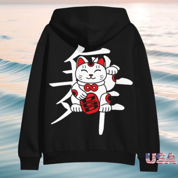 kenny Dance Gavin Dance Merch Lucky Cat Hoodie