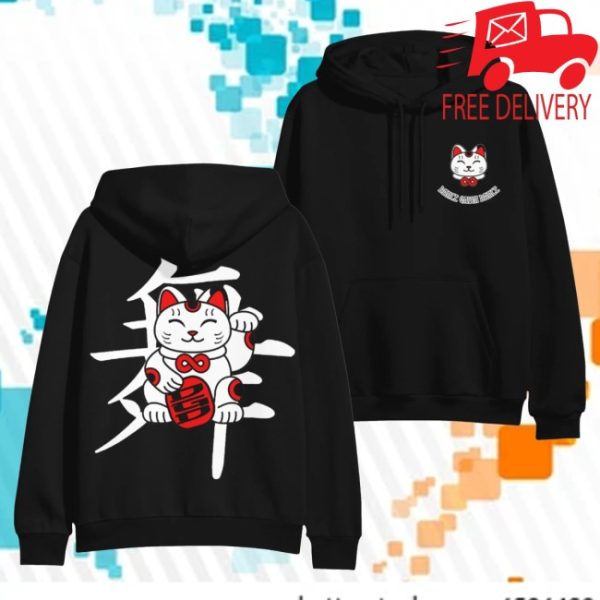 kenny Dance Gavin Dance Merch Lucky Cat Hoodie0