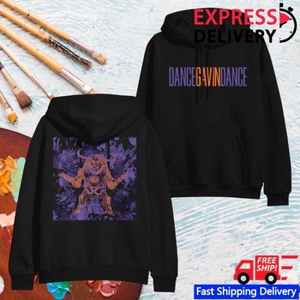 kenny Dance Gavin Dance Merch Outline Hoodie1