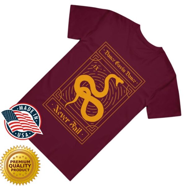 kenny Dance Gavin Dance Merch Snake Tarot Shirt1