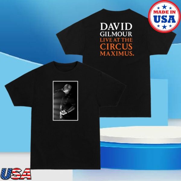 kenny David Gilmour Merch Live At Circus Maximus Shirt1