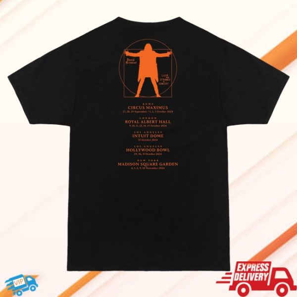 kenny David Gilmour Merch Luck And Strange In Concert Shirt0