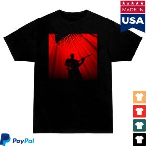 kenny David Gilmour Merch Red Lights Black Cat Shirt