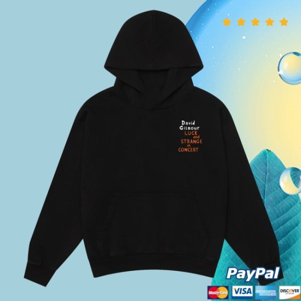kenny David Gilmour Merch Store Luck And Strange In Concert Hoodie