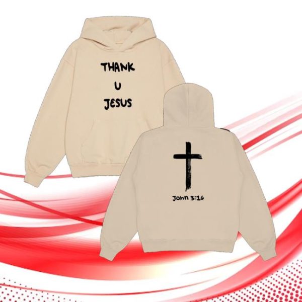 kenny Daydrianharding Merch Thank U Jesus Hoodied