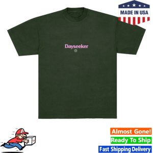 kenny Dayseeker Merch Store Forest Green Faded Flower Shirt kenny Dayseeker Merch Store Forest Green Faded Flower Shirt