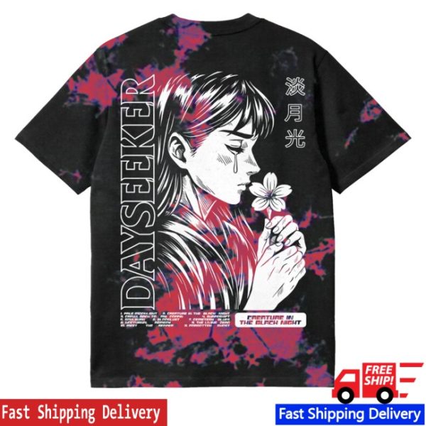 kenny Dayseeker Merch Store Teardrop Marble Dye Tees