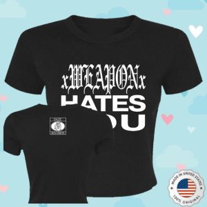 kenny Daze Style Merch Shop Xweaponx Hates You Baby Shirts kenny Daze Style Merch Shop Xweaponx Hates You Baby Shirts