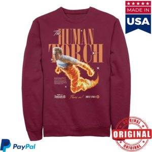 kenny Disney Store The Human Torch Fantastic 4 First Steps Pullover Sweatshirt