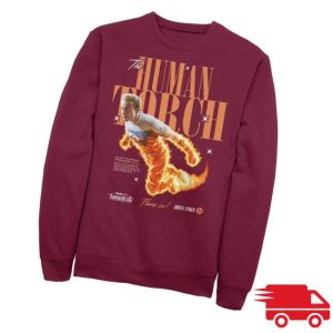 kenny Disney Store The Human Torch Fantastic 4 First Steps Pullover Sweatshirtv kenny Disney Store The Human Torch Fantastic 4 First Steps Pullover Sweatshirtv