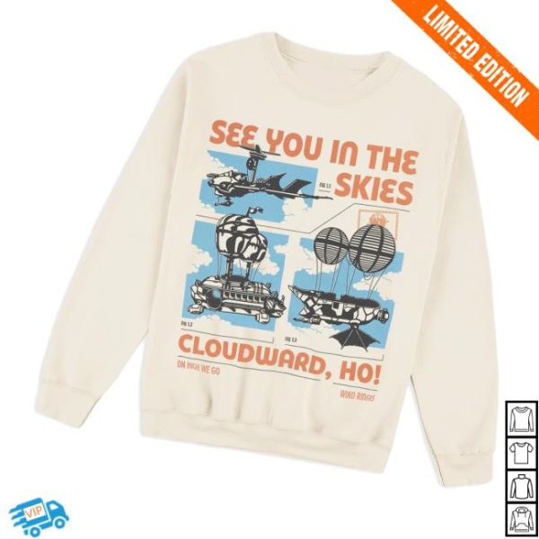 kenny Dropout Merch See You In The Skies Crewneckc