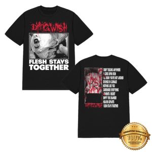 kenny Dying Wish Merch Store Flesh Stays Together Black Shirtss kenny Dying Wish Merch Store Flesh Stays Together Black Shirtss