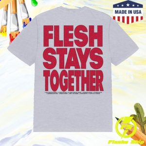 kenny Dying Wish Merch Store Flesh Stays Together Heather Grey Shirts kenny Dying Wish Merch Store Flesh Stays Together Heather Grey Shirts