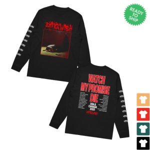 kenny Dying Wish Merch Watching My Promise Die Long Sleevev kenny Dying Wish Merch Watching My Promise Die Long Sleevev