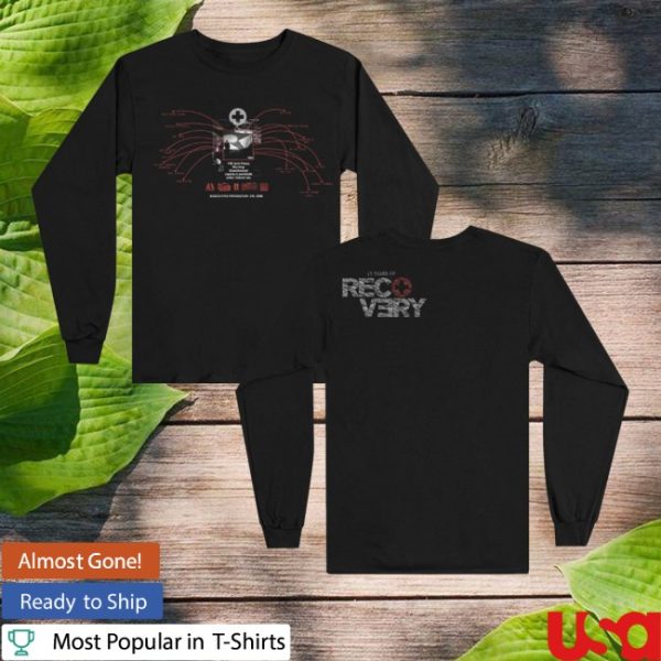 kenny Eminem Merch Store Recovery 15Th Anniversary Tracklist Longsleevess
