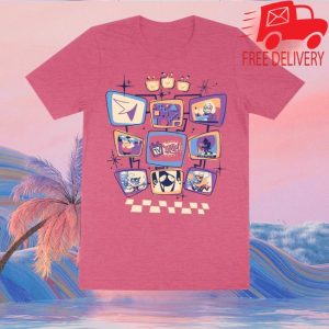 kenny Fangamer Merch Deltarune Tv Time Shirt kenny Fangamer Merch Deltarune Tv Time Shirt