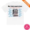 kenny Fbg Shop What I Learned In School Tee