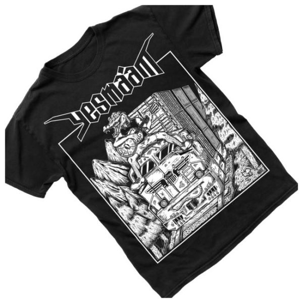 kenny Flail Records Merch Shop Yes Maam Triple Stack Shirts