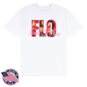 kenny Flo Merch Store Access All Areas White Flo Shirt