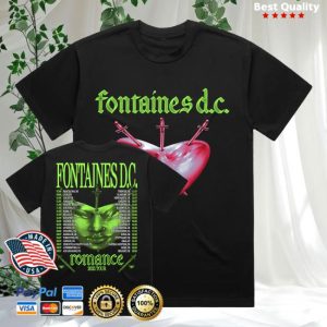 kenny Fontaines Dc Favourite Heart Summer 2025 Shirt