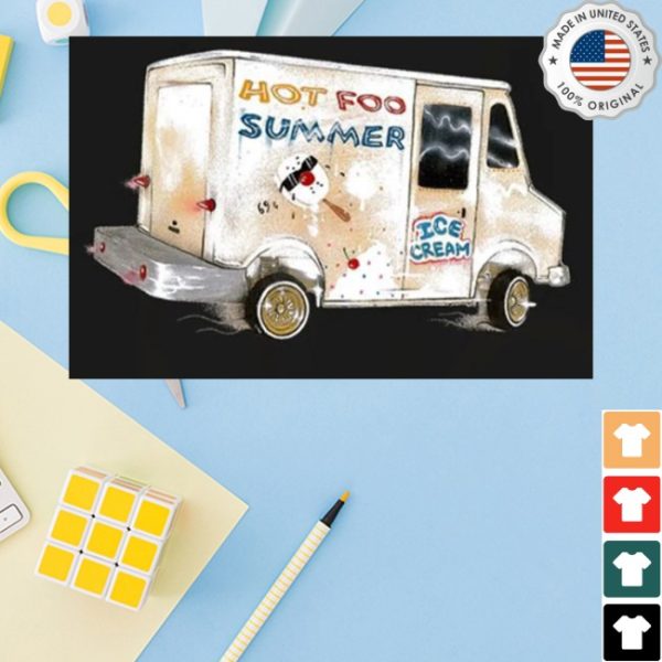 kenny Foos Gone Wild Merch Store Hot Foo Ice Cream Truck Black Shirts