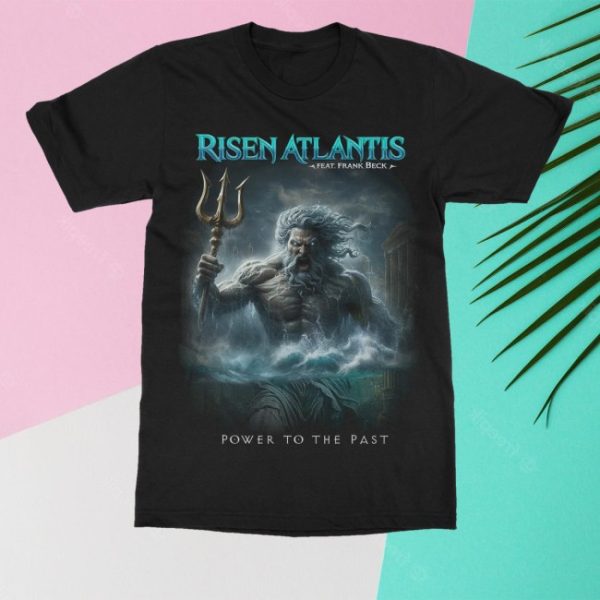 kenny Frontiers Merch Store Risen Atlantis Feat Frank Beck Power To The Past Shirt