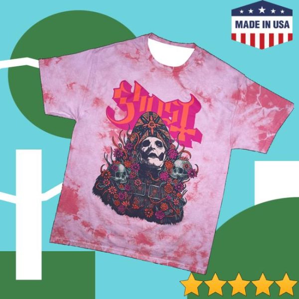 kenny Ghost Official Merch Bliss In Pink Crystal Washv