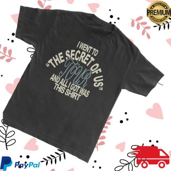 kenny Gracie Abrams Merch Store I Went To The Secret Of Us Tour Shirts