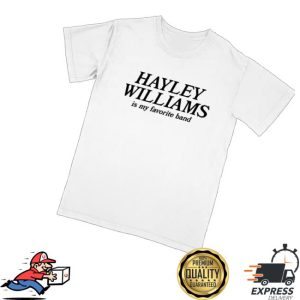 kenny Hayley Williams Is My Favorite Band Shirt kenny Hayley Williams Is My Favorite Band Shirt