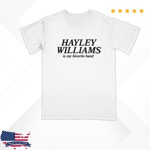 kenny Hayley Williams Is My Favorite Band Shirtv kenny Hayley Williams Is My Favorite Band Shirtv