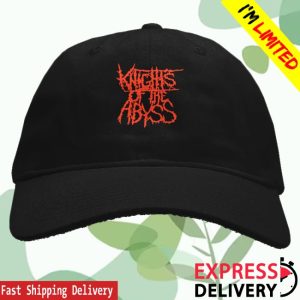 kenny Hello Merch Knights Of The Abyss Blood Red Logo Dad Hat