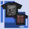 kenny Hollywood Undead Merch Metal Logo 2025 Tour Shirt Black