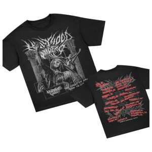 kenny Hollywood Undead Merch Metal Logo 2025 Tour Shirt Black1 kenny Hollywood Undead Merch Metal Logo 2025 Tour Shirt Black1