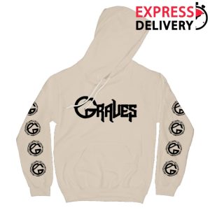 kenny Imprint Merch Graves Cream Logo Hoodie
