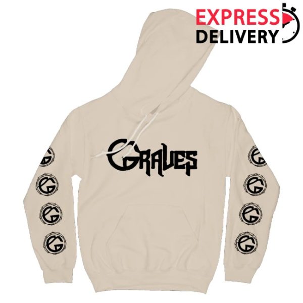 kenny Imprint Merch Graves Cream Logo Hoodie
