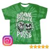 kenny Insane Clown Posse Merch Melting Faces Shirt In Tie Dye Green 1