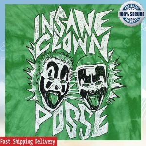 kenny Insane Clown Posse Merch Melting Faces Shirt In Tie Dye Green0 1 kenny Insane Clown Posse Merch Melting Faces Shirt In Tie Dye Green0 1