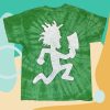 kenny Insane Clown Posse Merch Melting Faces Shirt In Tie Dye Green1 1