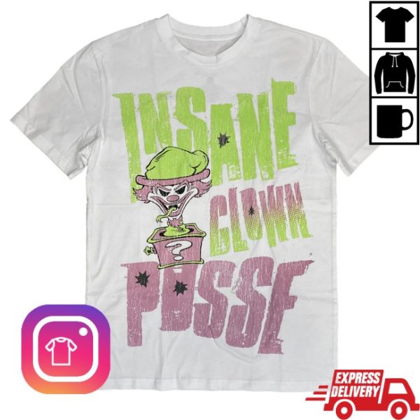 kenny Insane Clown Posse Shop Merch Riddle Box Boom Shirt In White1