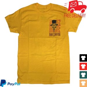 kenny Insane Clown Posse Shop Merch Ringmaster Stripes Shirt In Yellow0 kenny Insane Clown Posse Shop Merch Ringmaster Stripes Shirt In Yellow0