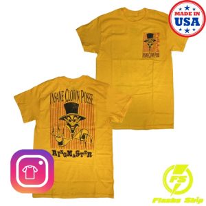 kenny Insane Clown Posse Shop Merch Ringmaster Stripes Shirt In Yellow1 kenny Insane Clown Posse Shop Merch Ringmaster Stripes Shirt In Yellow1