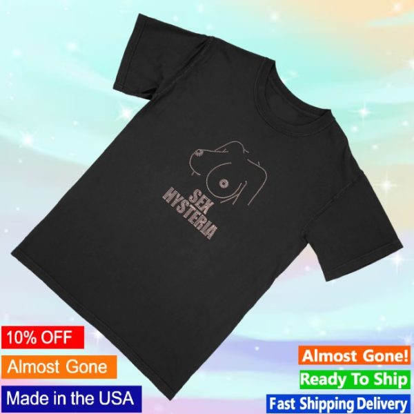 kenny Jessie Murph Merch Rhinestone Sex Hysteria Tee0