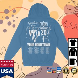 kenny Jonas Brothers Merch Store Greetincgs From Your Hometown Tour Hoodie kenny Jonas Brothers Merch Store Greetincgs From Your Hometown Tour Hoodie